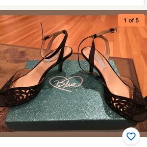 Blue by Betsy Johnson. Formal black shoes